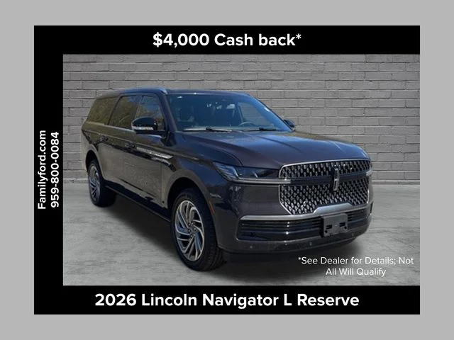 New 2026 Starlight Gray Metallic Lincoln Reserve L image 1