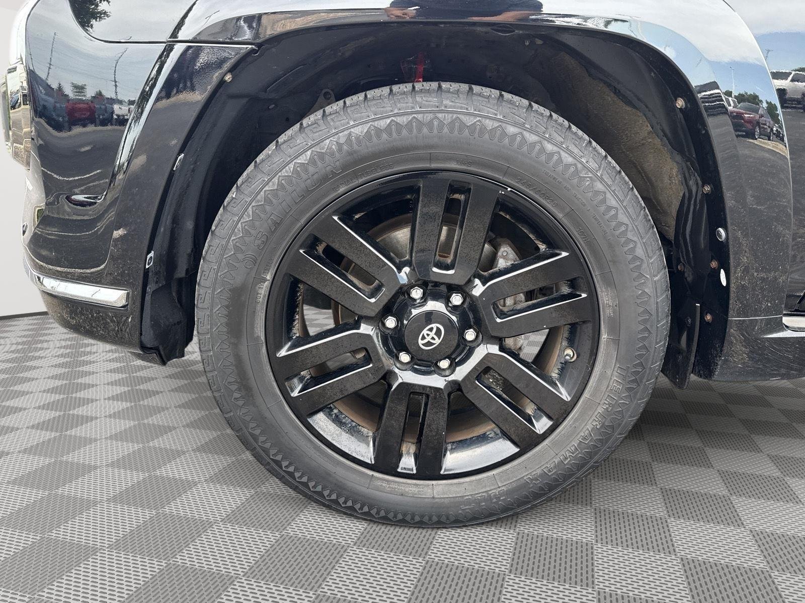 Used 2019 Midnight Black Metallic Toyota Limited Nightshade image 13