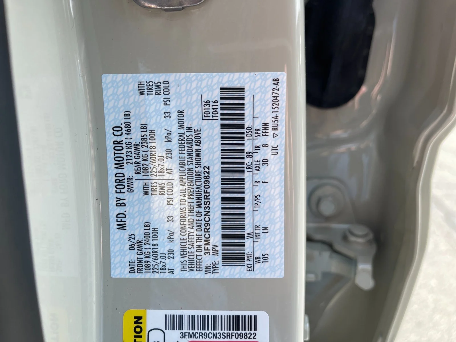 Used 2025 Beige Ford Outer Banks image 33