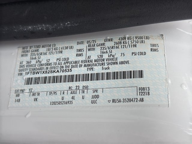 Used 2025 White Ford  image 28
