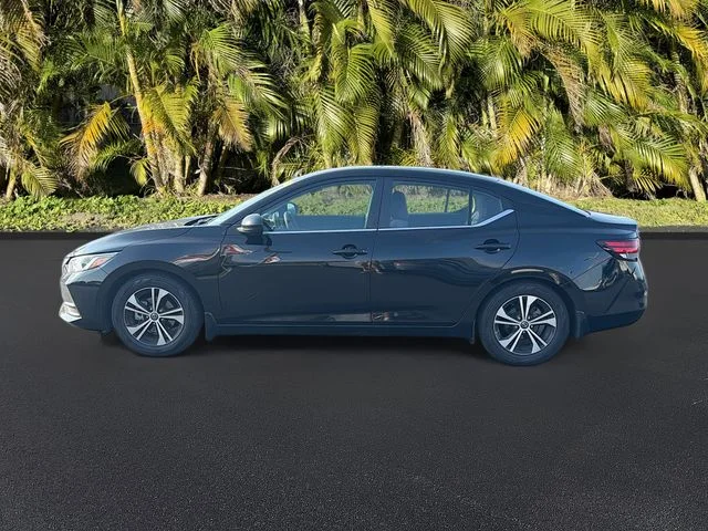 Used 2021 Black Nissan SV image 8