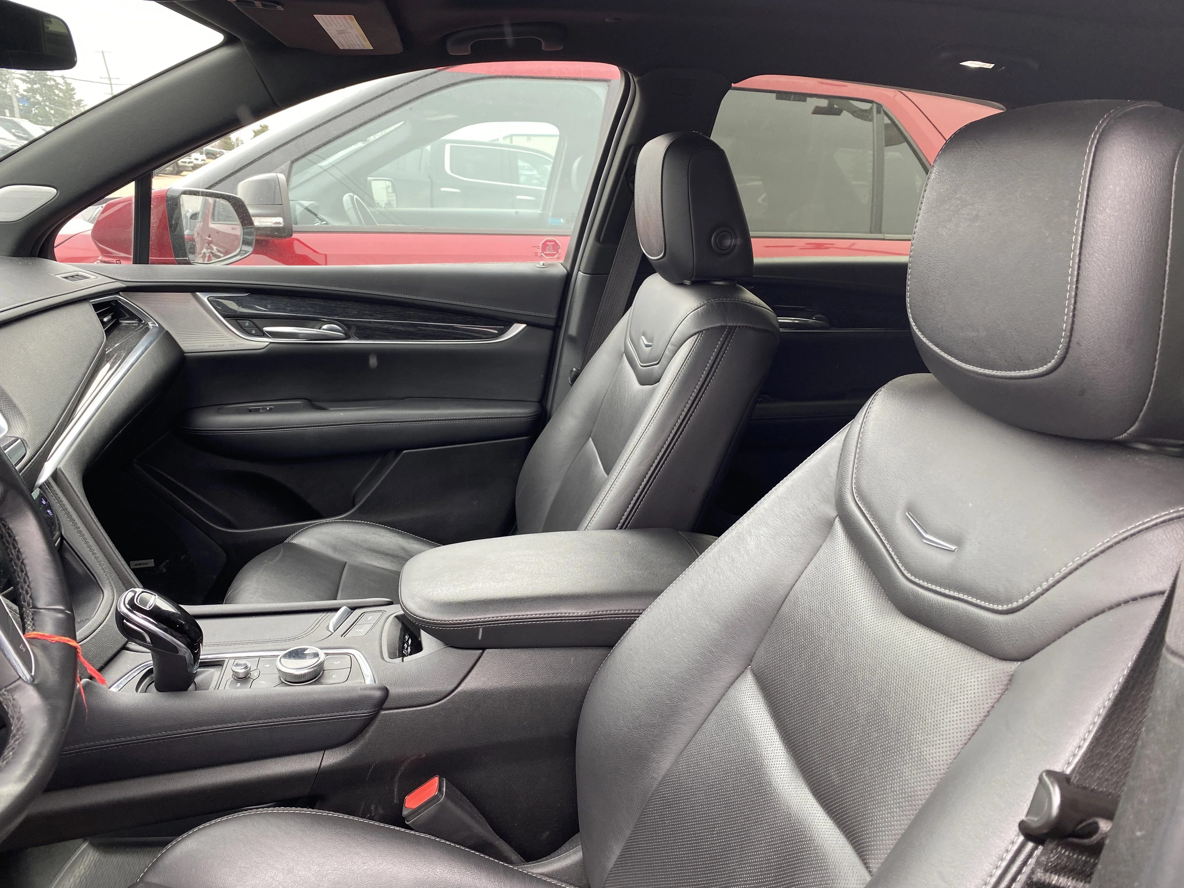 Used 2021 Red Cadillac AWD Premium Luxury image 2