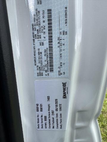 New 2026 Oxford White Ford F-250® XL image 15