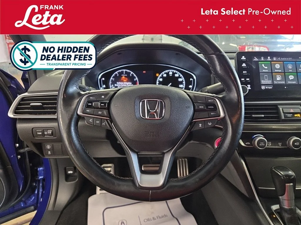 Certified Used 2018 Blue Honda Sport image 12