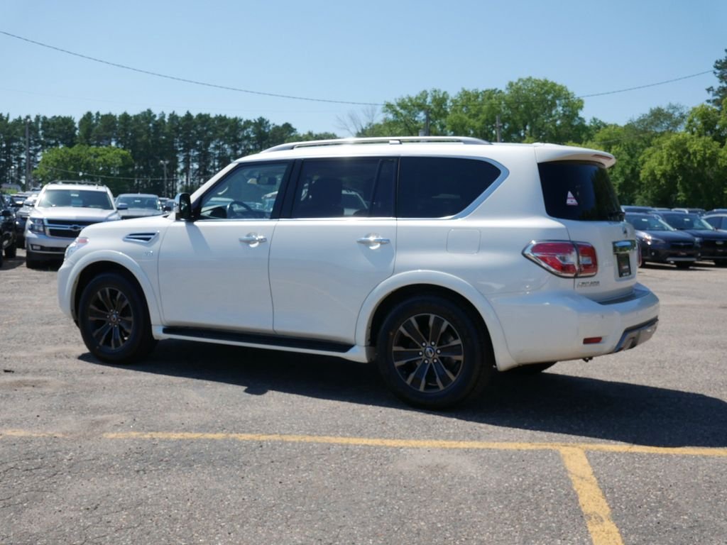 Certified Used 2019 White Nissan Platinum image 4