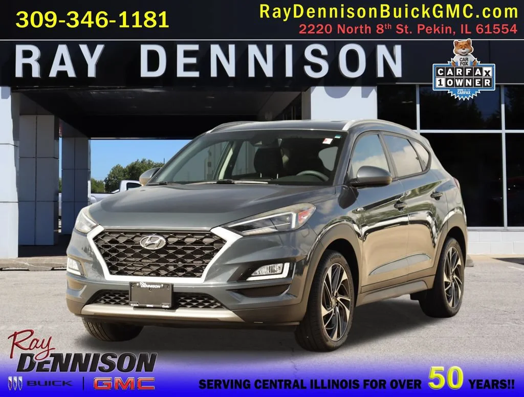 Used 2019 Dusk Blue Hyundai Sport image 3