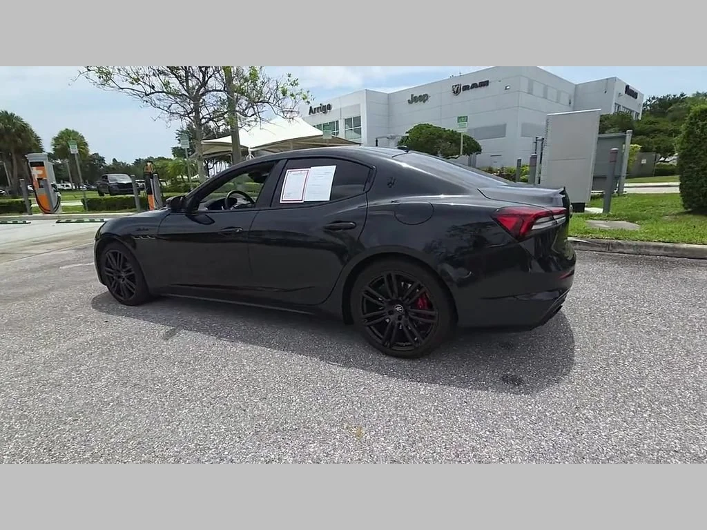 Used 2023 Nero Noctis Black Maserati Modena image 47