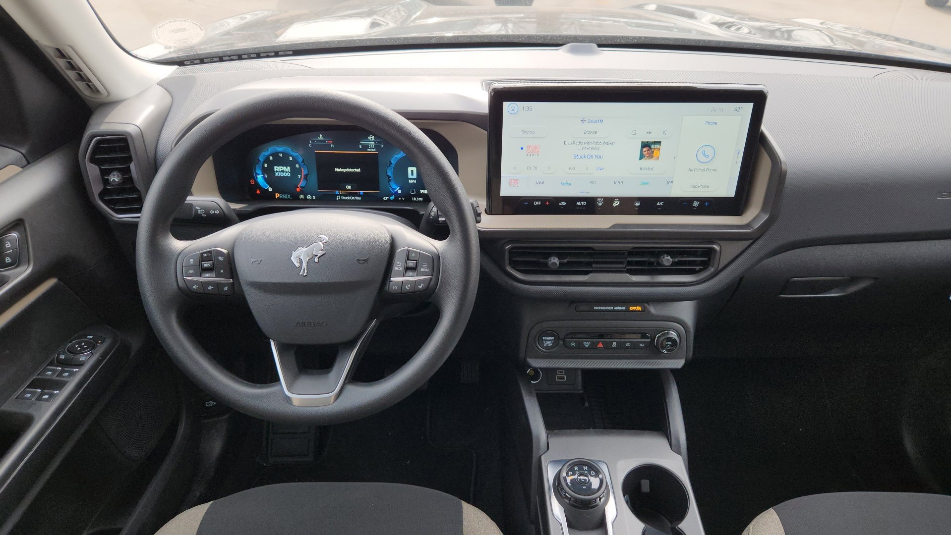 New 2025 Shadow Black Ford Big Bend image 25