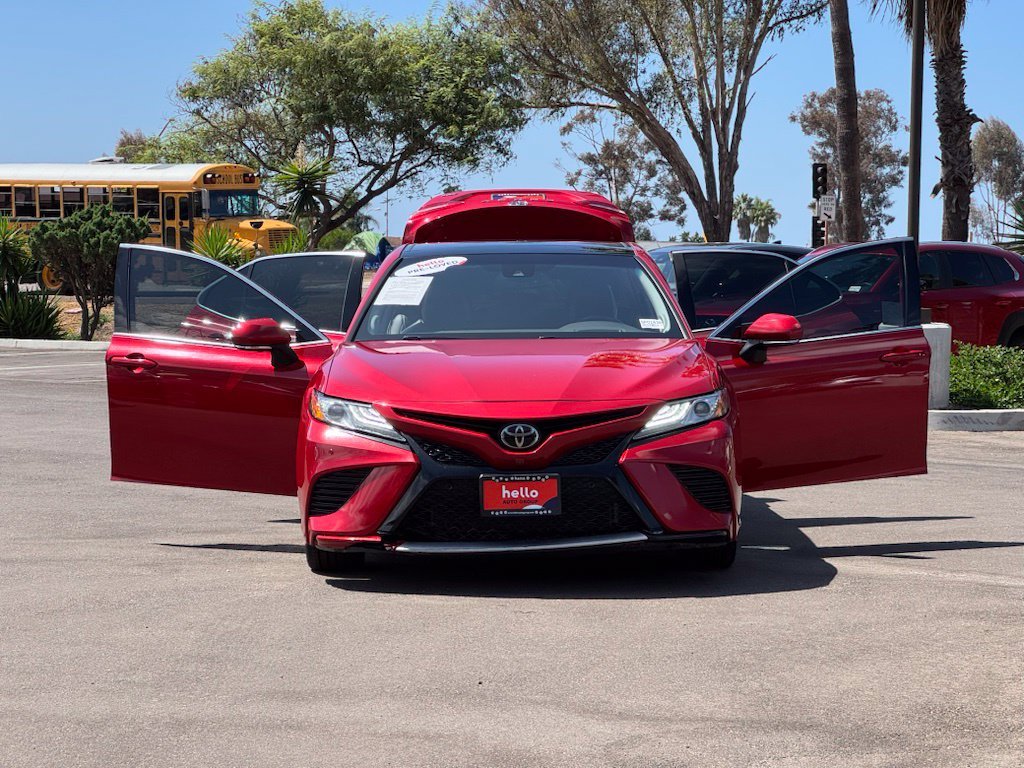 Used 2019 Red Toyota XSE V6 image 28