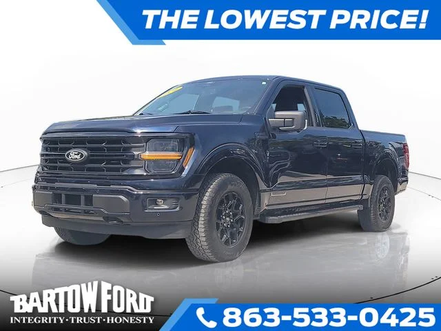 Used 2024 Blue Ford XLT image 1