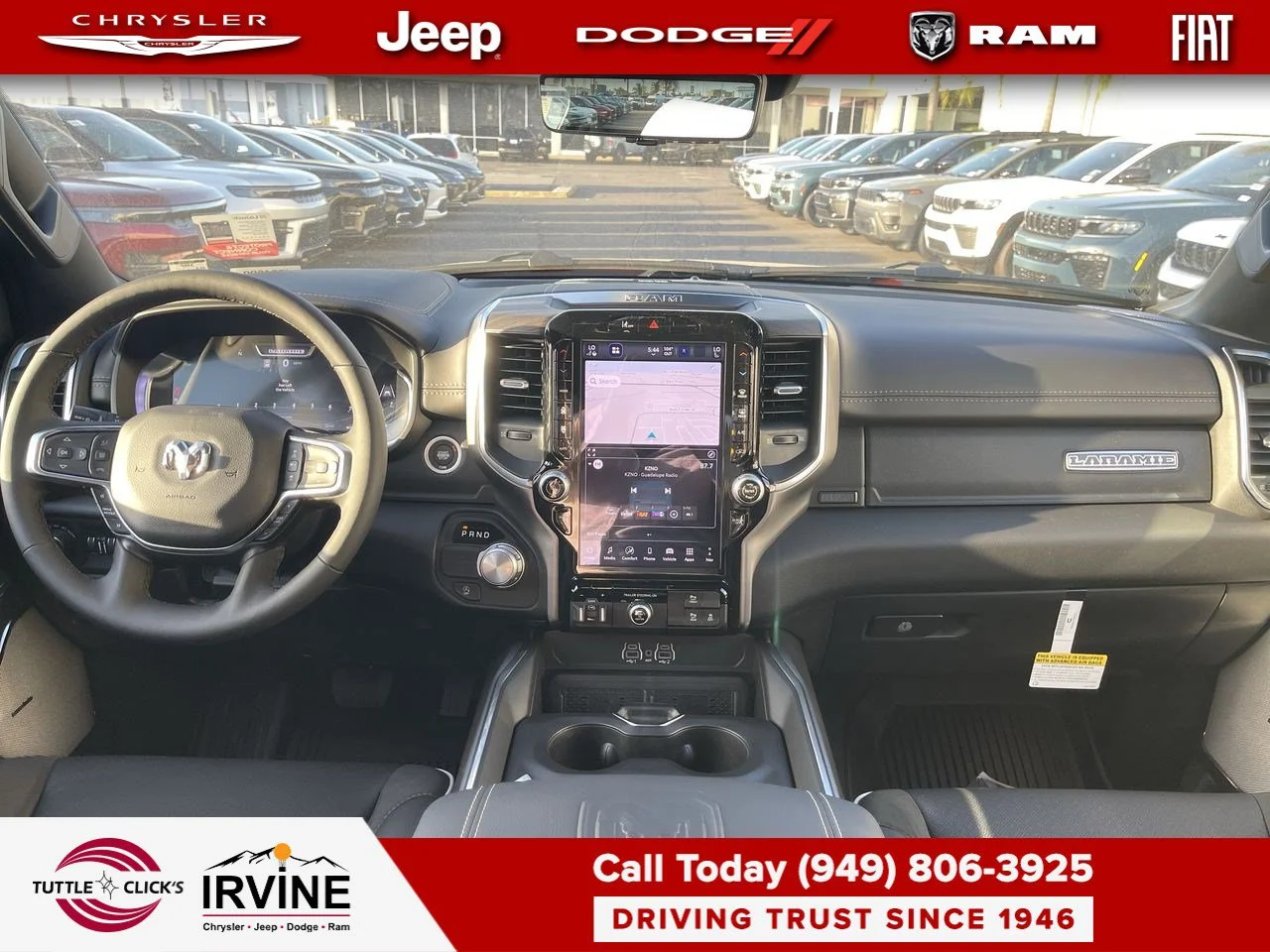 New 2027 Molten Red Pearl-Coat Exterior Paint RAM Laramie image 2
