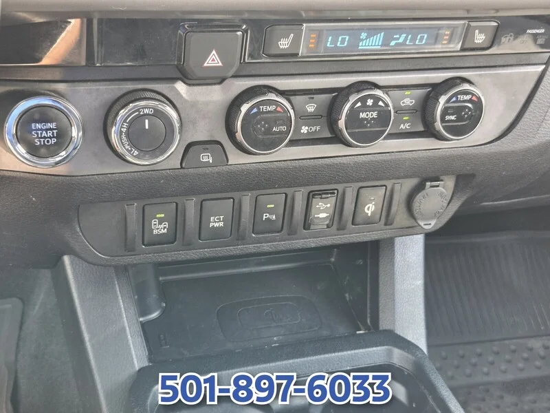 Used 2017 Super White TOYOTA TRD SPORT DOUBLE CAB 5