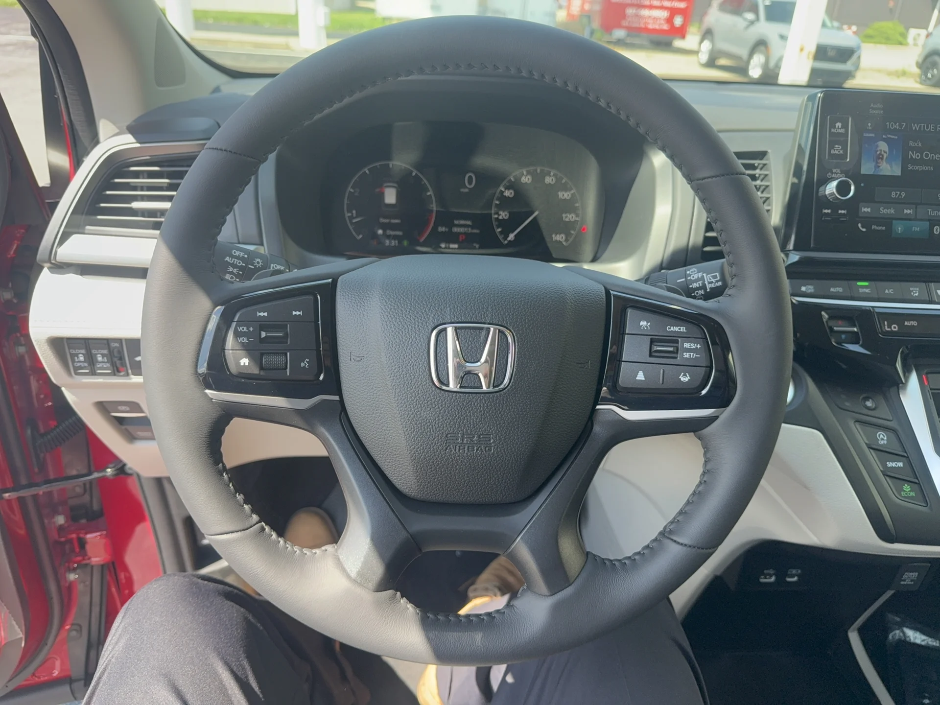 New 2026 Radiant Red Metallic II Honda EX-L image 13