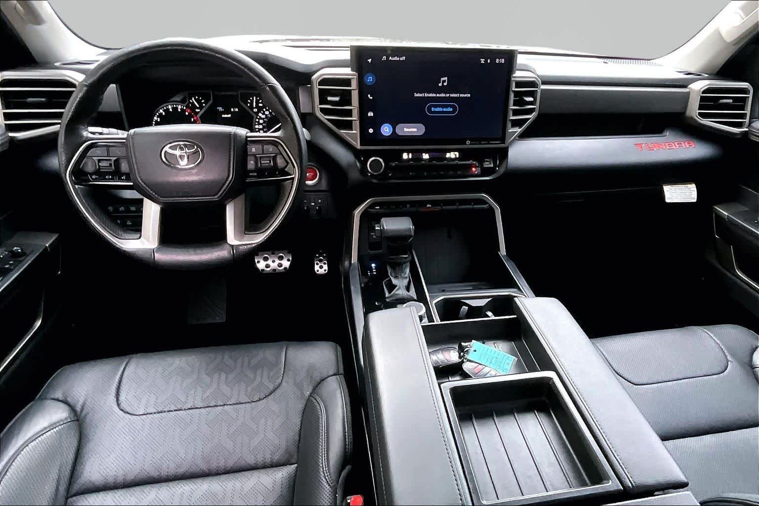 Used 2022 Midnight Black Metallic Toyota SR5 image 16