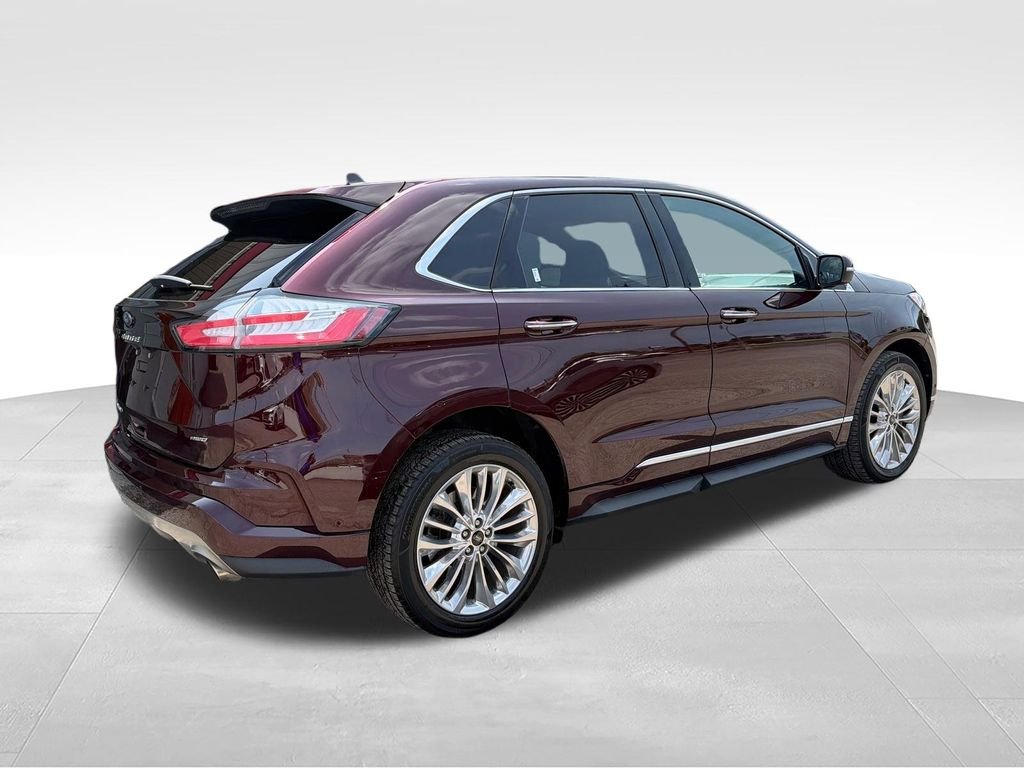 Used 2023 Red Ford Titanium image 5