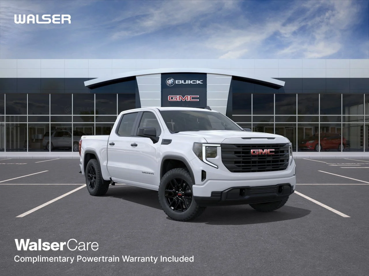 New 2026 Summit White GMC Pro image 1