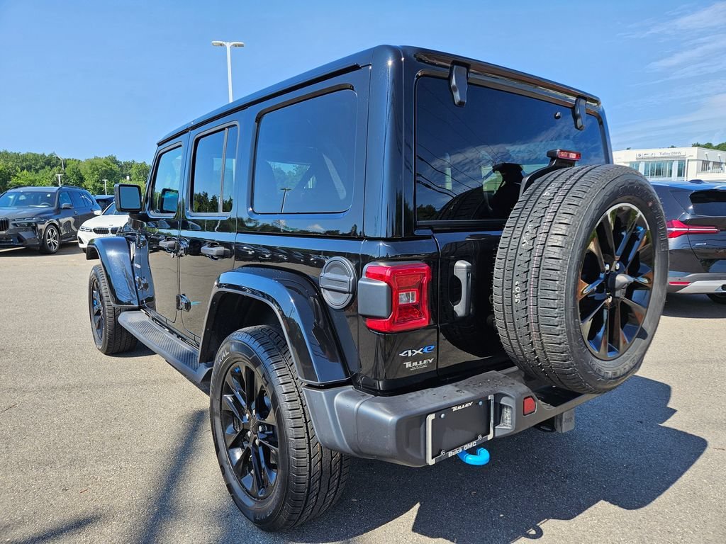 Used 2023 Black Jeep Sahara 4x4 image 5