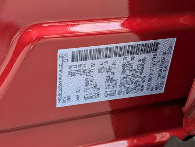 Used 2026 Red Nissan SV image 19