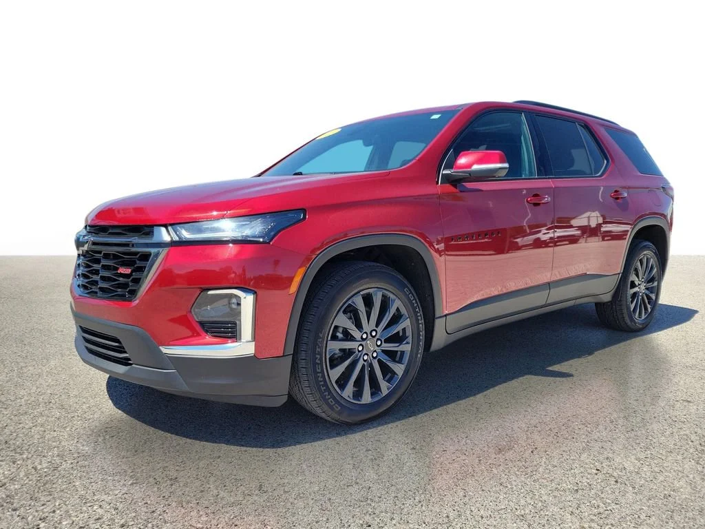 Used 2023 Radiant Red Tintcoat Chevrolet RS image 2