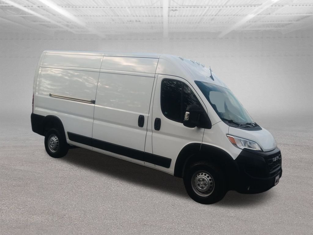 Used 2024 Bright White Clearcoat Ram High Roof image 8