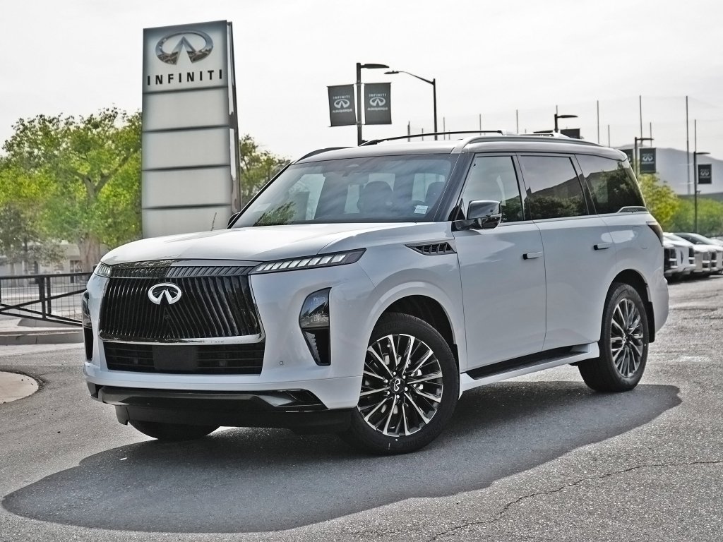 Used 2026 Radiant White/Black Obsidian INFINITI AUTOGRAPH image 1