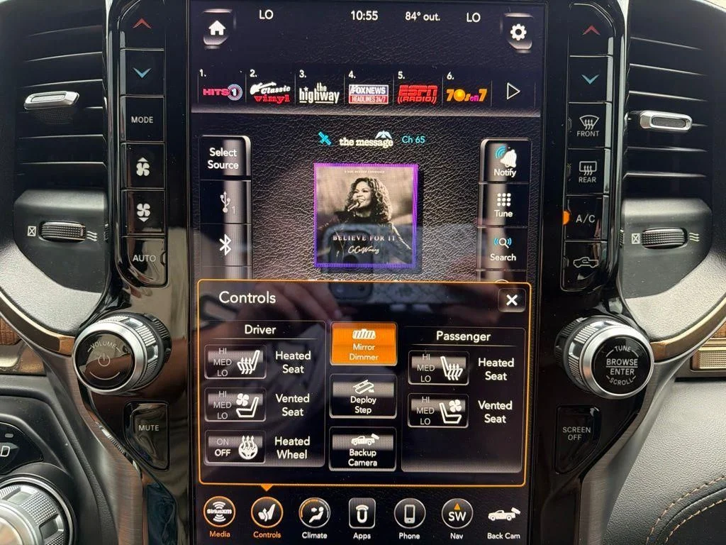 Used 2019 White Ram Laramie Longhorn image 37
