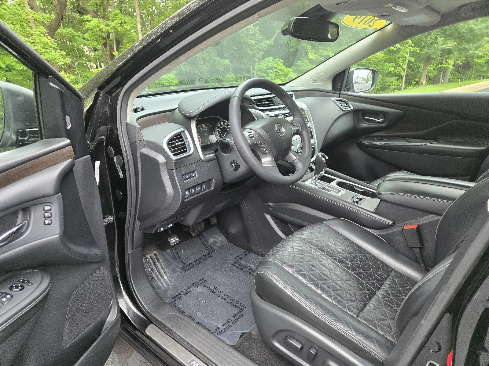Used 2019 Magnetic Black Pearl Nissan Platinum image 12