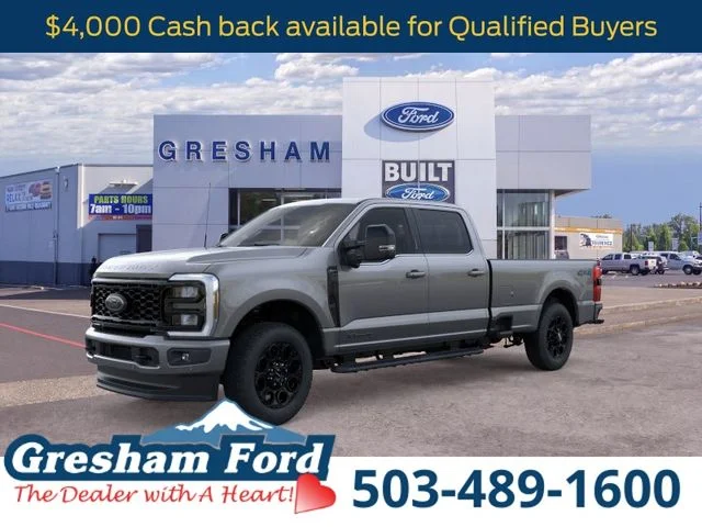 New 2026 Carbonized Gray Metallic Ford Lariat image 1