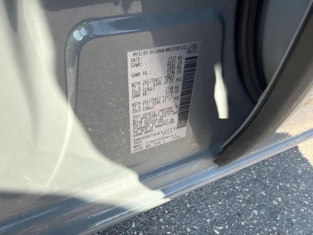 Used 2025 Gray Nissan PRO-4X image 23