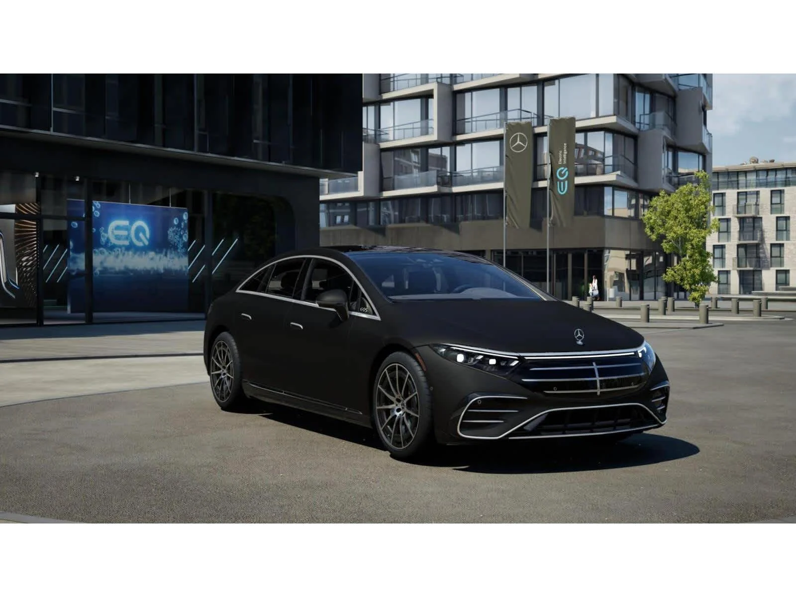 Used 2026 MANUFAKTUR Signature Night Black Magno Mercedes-Benz EQS 580 image 10