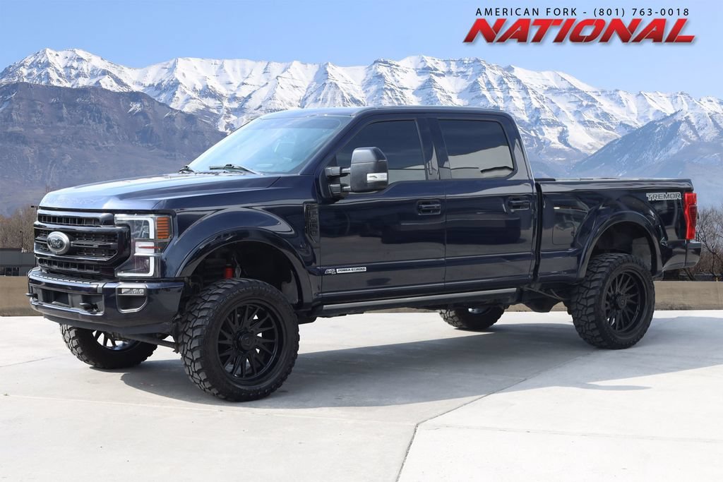 Used 2022 Blue Ford LARIAT image 1