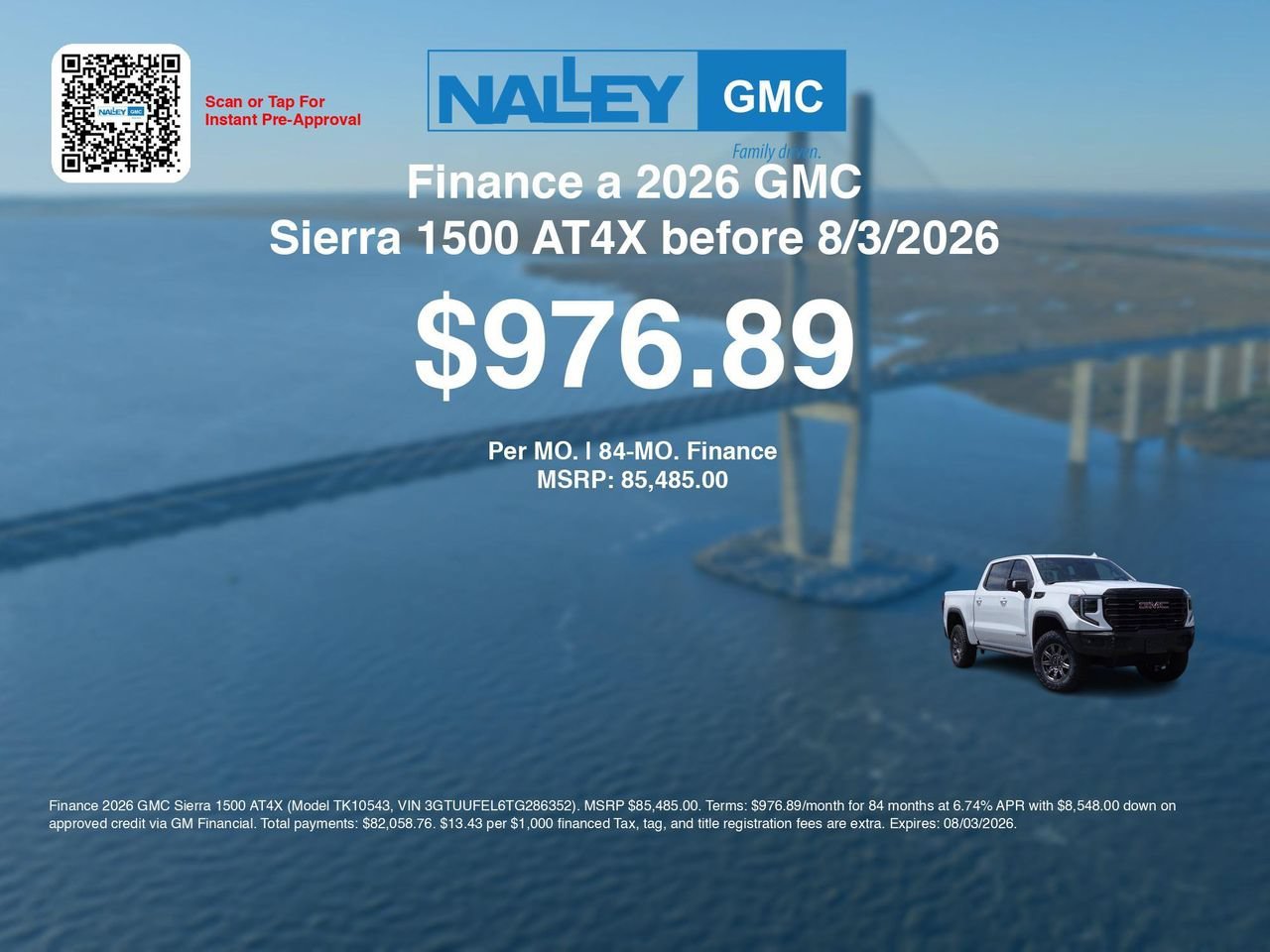 2026 GMC Sierra 1500 AT4X - Photo 7