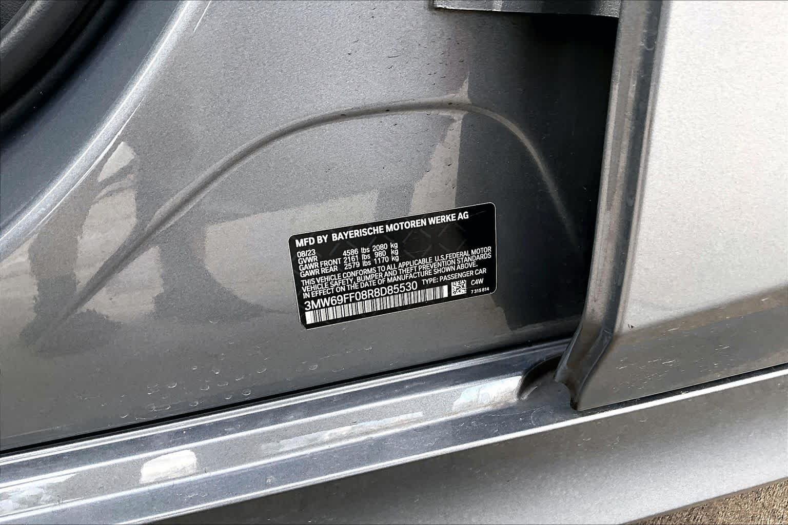 Used 2024 Skyscraper Grey Metallic BMW 330i image 33