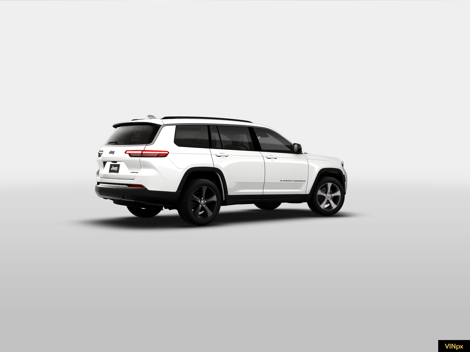 New 2026 Bright White Clear-Coat Exterior Paint Jeep Limited image 8