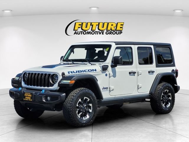 Used 2024 White Jeep Rubicon 4xe image 5