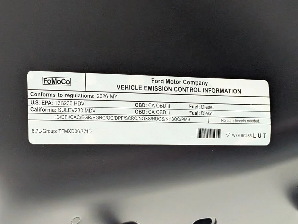 New 2026 Agate Black Metallic Ford F-250® Lariat® image 32