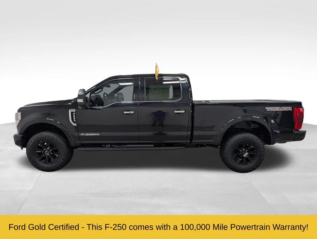 Certified Used 2021 Agate Black Metallic Ford Platinum image 1