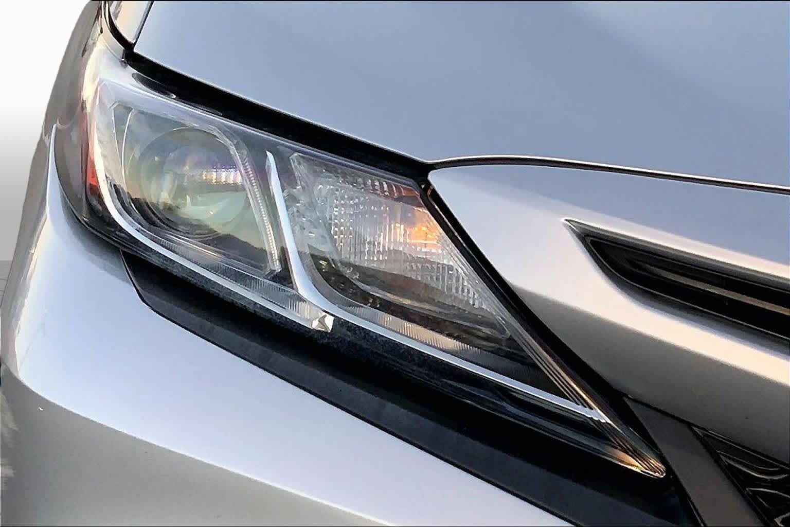 Used 2020 Celestial Silver Metallic Toyota SE Nightshade image 24