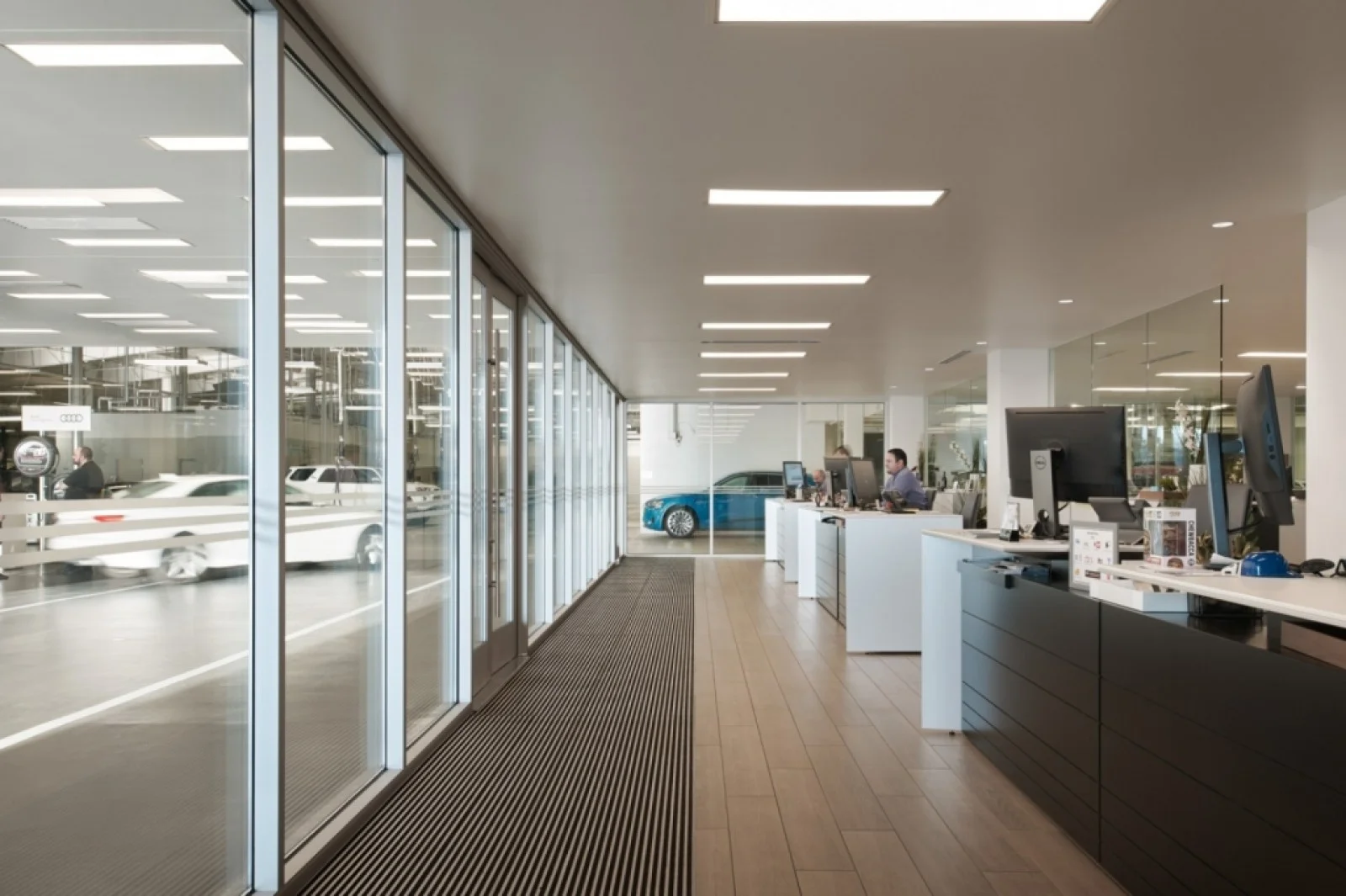 Used 2024 Manhattan Gray Metallic Audi Premium quattro image 33