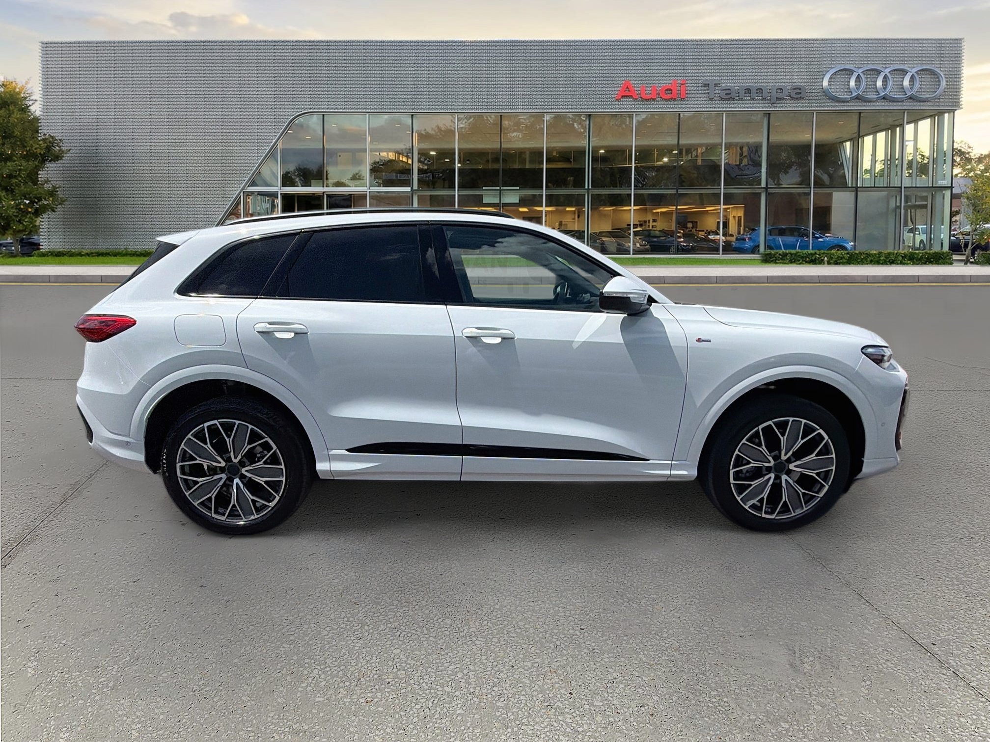 New 2026 Glacier White Metallic Audi Premium Plus image 2