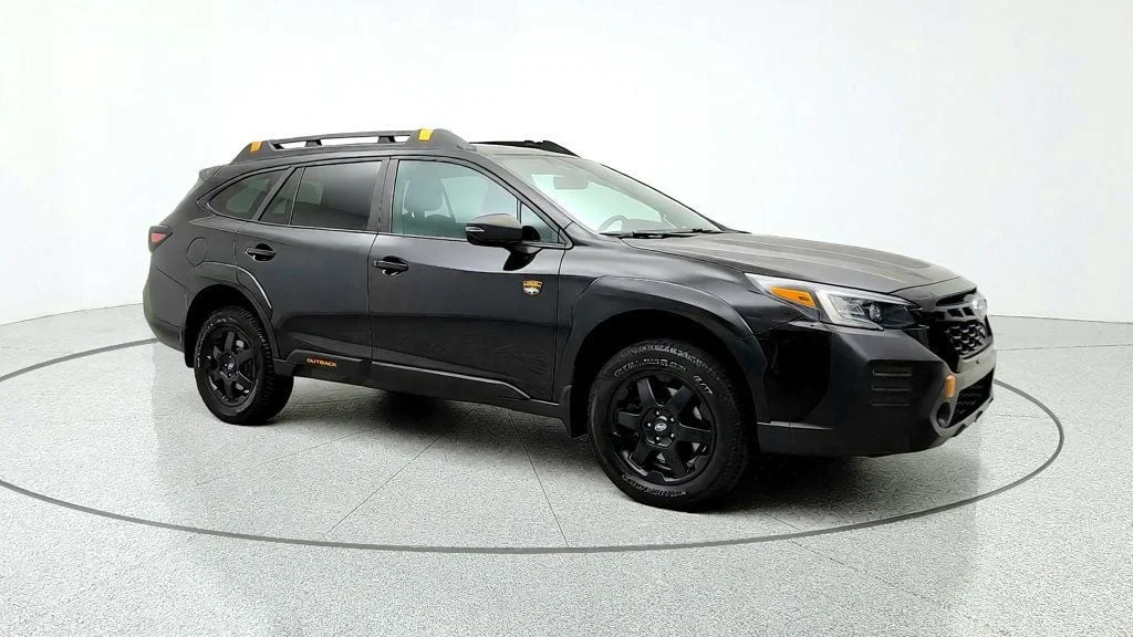 Used 2023 Crystal Black Silica Subaru Wilderness CVT w/ Power Moonroof, 11.6