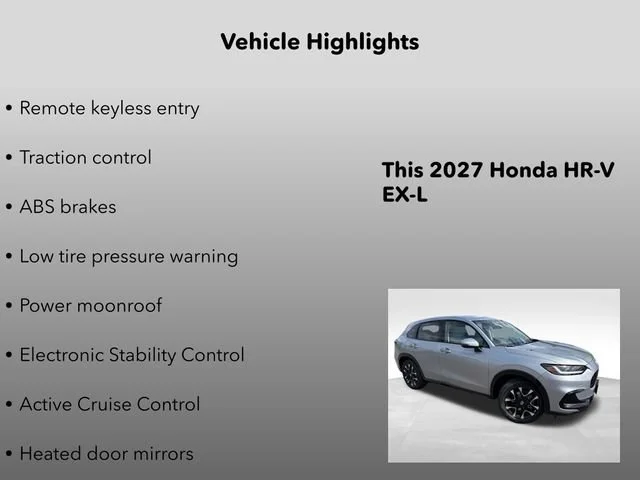 New 2027 Sb Honda EX-L image 20