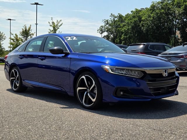 Used 2022 Blue Honda Sport image 7