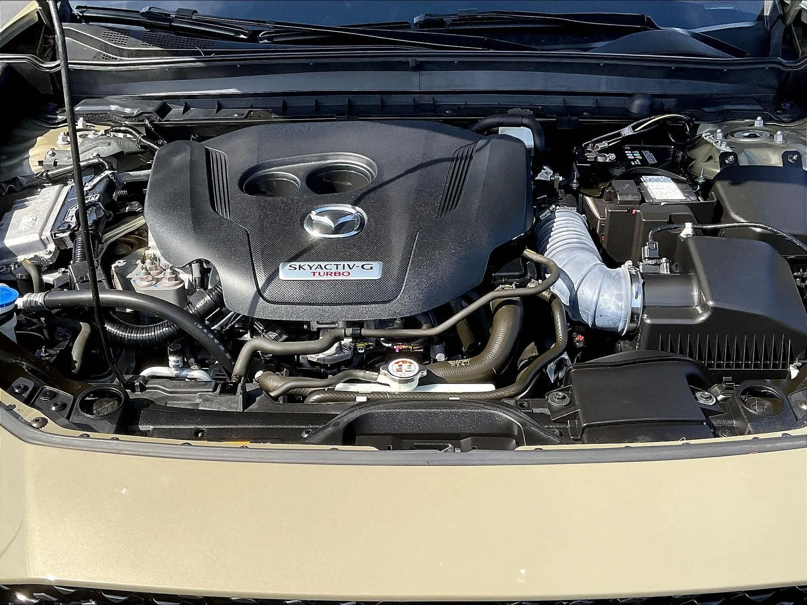 Certified Used 2024 Zircon Sand Metallic Mazda 2.5 Carbon Turbo image 32