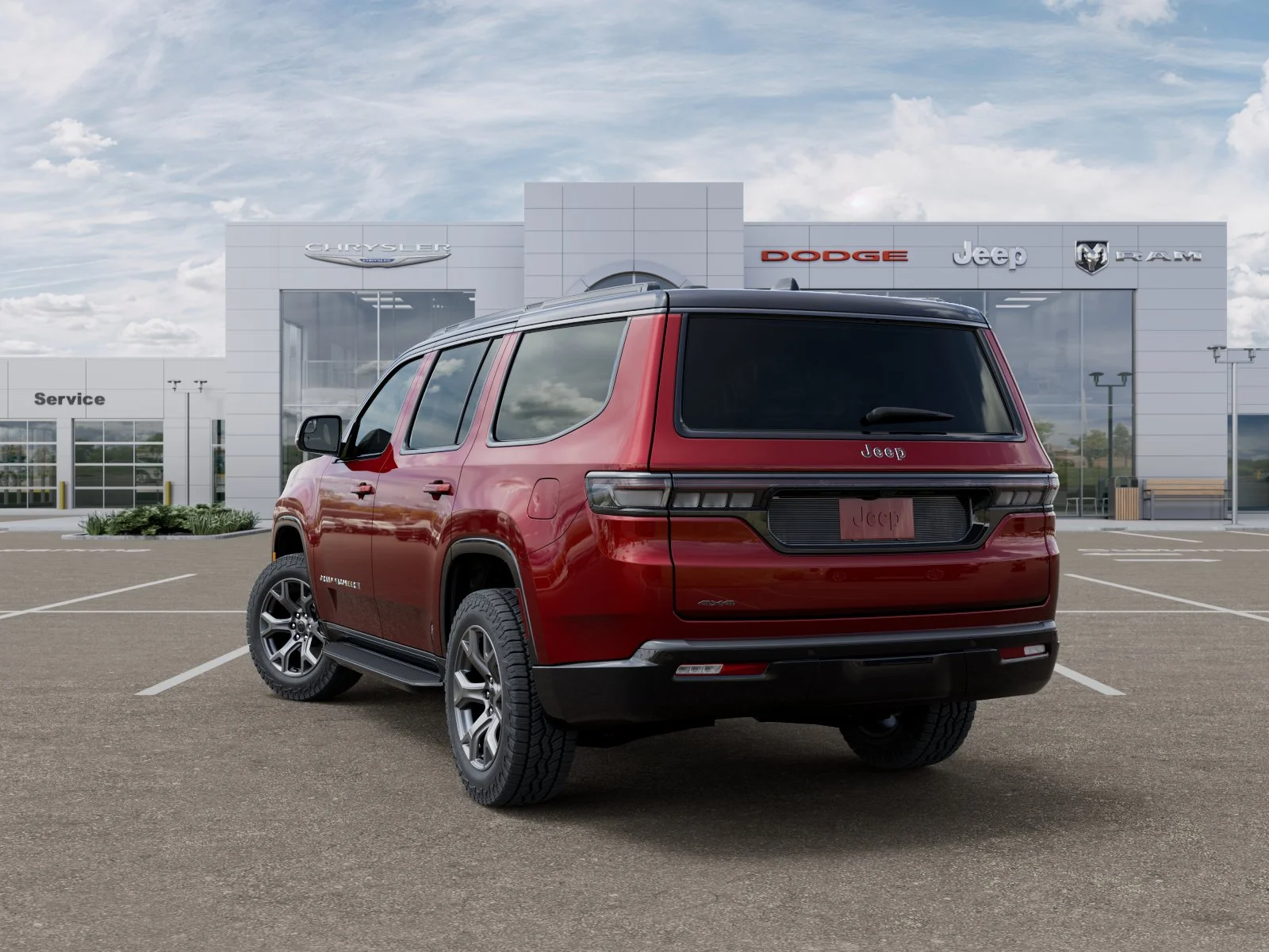 New 2026 Velvet Red Pearl-Coat Exterior Paint Jeep Upland image 29