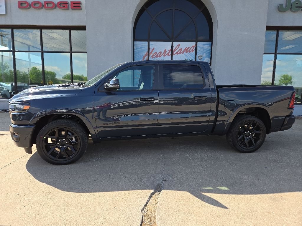 New 2026 Forged Blue Metallic Exterior Paint RAM Laramie image 5