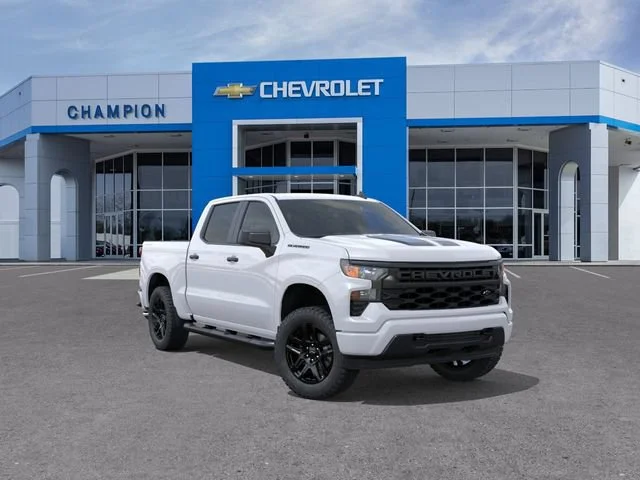 New 2025 Chevrolet Silverado 1500 Custom Crew Cab