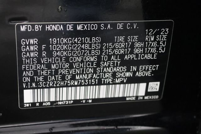 Used 2024 Crystal Black Pearl Honda EX-L image 31