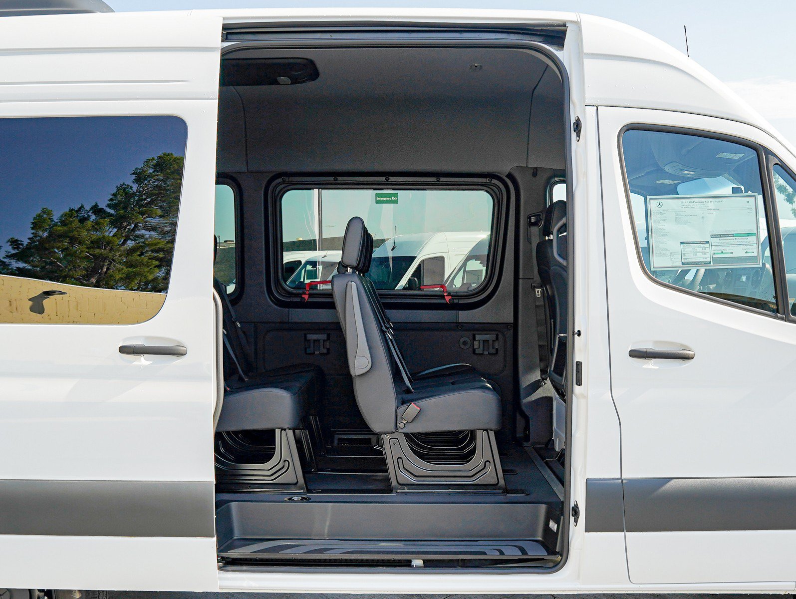New 2026 Arctic White Mercedes-Benz 2500 High Roof I4 Diesel 144 RWD image 9
