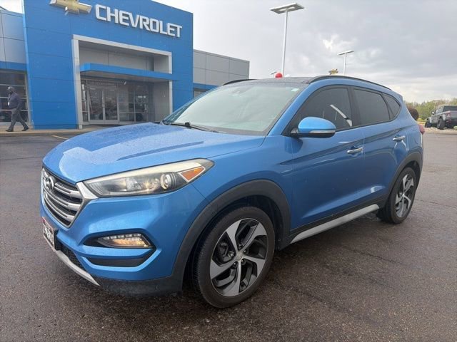 Used 2018 Hyundai Tucson Limited with VIN KM8J3CA25JU608373 for sale in Milan, MI